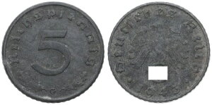 �h�C�c - 5 �y�j�q �h�C�c�鍑 1940-1944 A-J ���܂��܂ȔN KM# 100