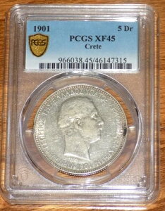 �M���V���A�N���^���A1901�N�A�v�����X�E�W���[�W5�h���N�}�APCGS XF 45�F����