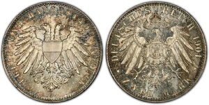 �h�C�c �����[�x�b�N 1901 2�}�[�N PCGS 65 1�N�^�C�v �ǍD�Ȕ��˖�