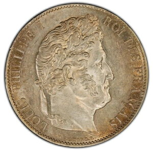 �t�����X - 1847�N ���C�E�t�B���b�v 5�t���� - NGC MS61 - �������F���ƕ\��