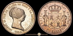 �C�U�x�� II 20 ���A�� (25,94 �O�������X) 1854 �}�h���b�h CAL-592 EBC+