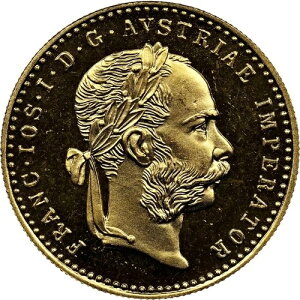 �I�[�X�g���A - 1915 �N �t�����c ���[�[�t ���X�g���C�N �S�[���h �h�D�J�b�g - NGC MS67 - SUPER PL SURFACES!