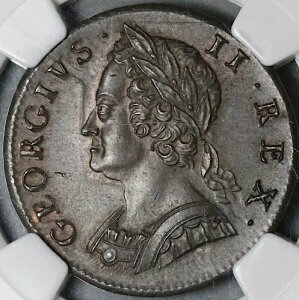 1747 NGC MS 62 �W���[�W2�� 1/2�y�j�[ �O���[�g�u���e���R�C�� POP 2/2 (22080303C)