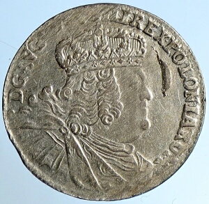 1753�N �|�[�����h �t���f���b�N�E�A�E�O�X�g3�� �A���e�B�[�N �V���o�[ 8�O���b�V�[ �R�C�� i110806