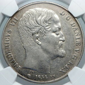 1854 FKVS �f���}�[�N�����t���f���b�N 7 ���A���e�B�[�N �V���o�[ 2 ���O�X�_�[���[ �R�C�� NGC i88753