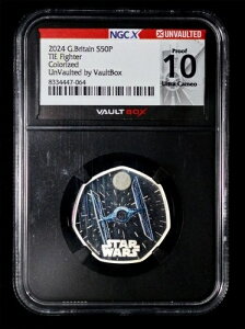 NGC X PF10 UCAM ValutBox 2024 �p�� TIE �t�@�C�^�[ �V���o�[ 50�y���X-