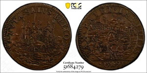1591�N�I�����_���݃g�[�N�� Jeton Dugn-3288 �h���h���q�g BN PCGS XF �ڍ�