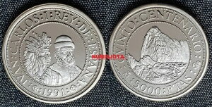 5000�y�Z�^�d�� V 100���N�L�O 1991�N BU�B�d��54.00�O�����B40 mm�B