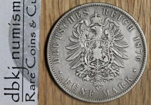 1876E �h�C�c���B - �U�N�Z�����A���x���e�B�[�k - 5 �}���N - KM 1237 - VF ���ɗǍD dbkjA