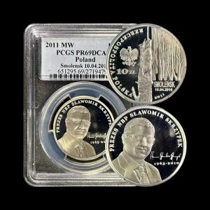 �|�[�����h�B 2011�A10 �Y���e�B�`�A�V���o�[ - PCGS PR69 - �X�������X�N��s�@�ė����́A�X�N�W�y�N