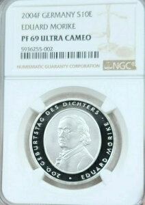 2004�N �h�C�c �V���o�[ 10���[�� S10E �G�h�D�A���h �����P NGC PF 69 �E���g���J���I �g�b�v�|�b�v 1