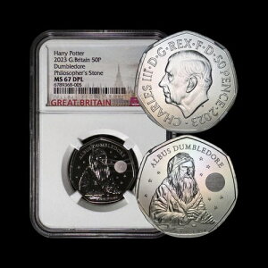 �C�M���X�B2023�N�A50�y���X - NGC MS67 - �n���[�E�|�b�^�[�A�A���o�X�E�_���u���h�A 005