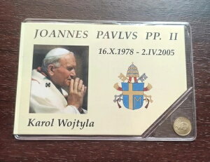 �o�b�W �S�[���h�B���A!�o�`�J��.Joannes Pavlvs PP.II.Karol Wojtyla�B