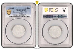 PCGS XF45 50 �y�j�q 1944 G �X���X�e�B�J �h�C�c��O�鍑 J-372 �A���~�j�E���R�C�� Pfg