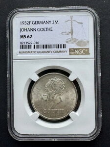 1932-F 3 ���C�q�X�}���N �h�C�c - ���C�}�[�� �Q�[�e - NGC MS62