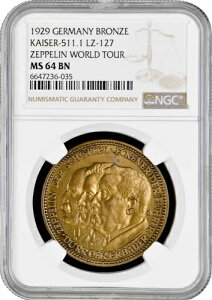 ���C�}�[�����a�������_��1929�N�ANGC MS64�A�u�[�b�y�������[���h�c�A�[�vKAISER-511.1-
