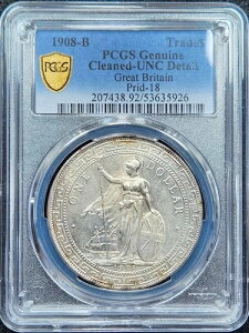 1908-B �p�����`�f�� 1�h����� | PCGS UNC �ڍ�