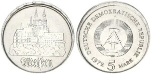 DDR 5 Mark 1972 �}�C�Z�� �~�X�v�����g�F���S���炸��A�����L�� 111289