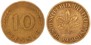 �h�C�c 10 �y�j�q 1950 D �G���[: �o���A���g�ARS�B�t�����іڂɊ܂܂�Ă��Ȃ� 116647