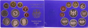 �h�C�c �R�[�X�Z�b�g �V���O���v���[�g 1995 F 1Pf.�`5 DM �v���[�t 55715