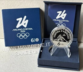 イタリア 2025 年オリンピック 2026 年ミラノ コルティナ ダンペッツォ カーリング 6 ユーロ