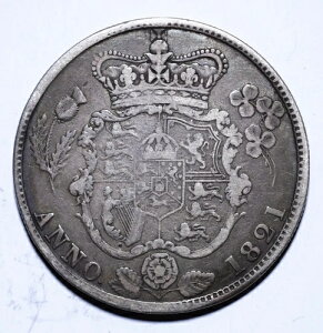 1821�N �C�M���X (UK) �n�[�t 1/2 �N���E�� - �W���[�W4�� 1���ё��� - ���b�g 852