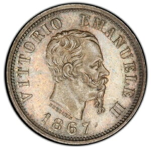 �C�^���A���� ���B�b�g�[���I�E�G�}�k�G�[��2�� 1867-M-BN 50�Z���g�G�V�~��� PCGS MS63