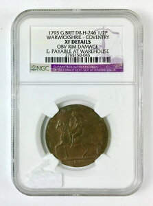 1793�N �E�H���b�N�V���[�E�R�x���g���[ �n�[�t�y�j�[�E�R���h���E�g�[�N�� ? D&H-246 ? NGC XF �ڍ�