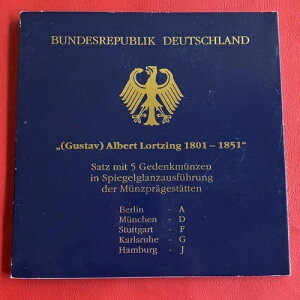 10 DM BRD 2001 PP / �A���o�[�g�E�����c�B���O 1801-1851 / �V���o�[ / A-J