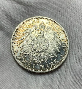 1907�N �h�C�c �o�[�f����� 2�}���N �t���[�h���q1���u���ցvUNC GEM�v���[�t