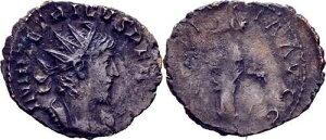 R?MISCHE KAISERZEIT Antoninian Tetricus I.�A270-273 �I���W�i�� �~�����c�F #FAD105