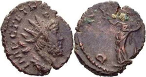 R?MISCHE KAISERZEIT Antoninian Tetricus I.�A270-273 �I���W�i�� �~�����c�F #FAD111