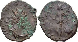 R?MISCHE KAISERZEIT Antoninian Tetricus I.�A270-273 �I���W�i�� �~�����c�F #FAD97