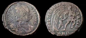 �R���X�^���X �Ñネ�[�} �R�C�� �Z���e�j�I�i���X CAESAR 333-337 AD ?21 4,79 �O���� #385