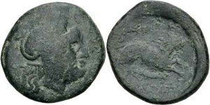 Lysimachos K?nig Thrakien �u�����Y 305-281 Athena L?we Speerspitze SNG Cop??. 1149