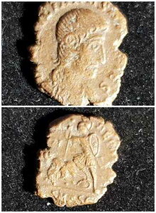 �R���X�^���e�B�E�X II 355AD Cyzicus �{���̌Ñネ�[�}�̃R�C���A�o�g���V�[�� re2 �t��