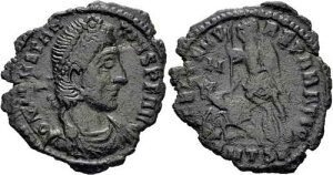 Constantius II Centenionalis Thessalonica 355-361 FEL TEMP REPARATIO RIC 208 / B