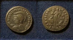 Follis LICINIUS II CAESAR - Jupiter - Cyzicus Mint-