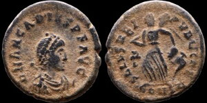 �A���J�f�B�E�X�A�Ñ�R�C�� AE4 SALVS REIPVBLICAE �R���X�^���e�B�m�[�v�� ca.���� 395 �` 408 �N #1681