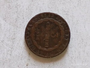 3 Centesimi Vitt. Em. II �����I�o 1826 R �� �{���[�j�� Bb -
