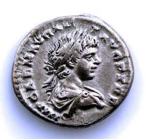 Sc-Roma-Caracalla. Denier, Laodicea Ad Mare. 198 Dc EBC XF Silver 3.1 G