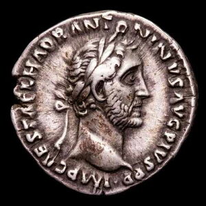 *���c�F���i�G* �A���g�j�k�X �s�E�X �f�i���E�X TR POT XIIII COS IIII/ PAX Rome 151-152 AD