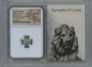 390-360 Dynasts of Lycia AR 6stater �M���V�� NGC VF35 �X�g�[���[�{���g-