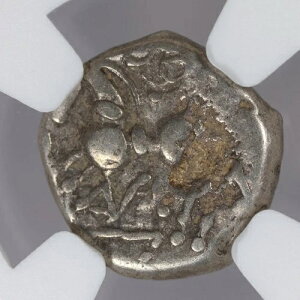 �K���A �Z�N�A�j �P���g AR �N�C�i���E�X �V���o�[ Q. Doci Coin Mid 1st C. BC NGC Ch. F