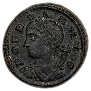�Ñネ�[�} AD 330 �R���X�^���e�B�k�X 1 �� AE 1/2 �k���X �R�C�� RIC #22 1.54g