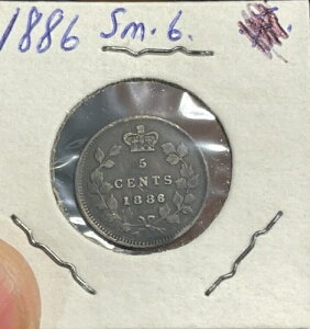 1886�N �X���[�� 6 �J�i�_ 5 �Z���g���