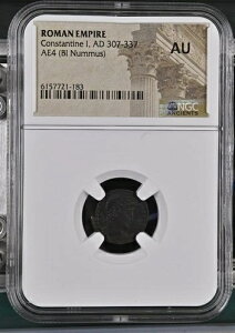 �R���X�^���e�B�k�X 1 ���AAD 307-337 ���[�}�鍑 AE4 (BI Nummus) AU NGC �O���[�h