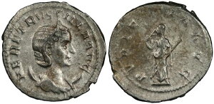 Herennia Etruscilla ���� 249 �` 251 �N Antoninianus VF PVDICITIA AVG #AC94072