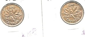 2 FOR 1 UNC+ R/B 1947 ���[�v�����[�t ML �|�C���g 7 �J�i�_ 1 �Z���g