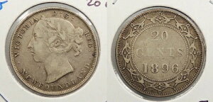 �J�i�_ �j���[�t�@���h�����h 1896 20�Z���g �r�N�g���A #WC95388